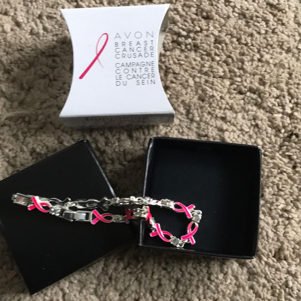 Breast Cancer Pink Ribbon bracelet